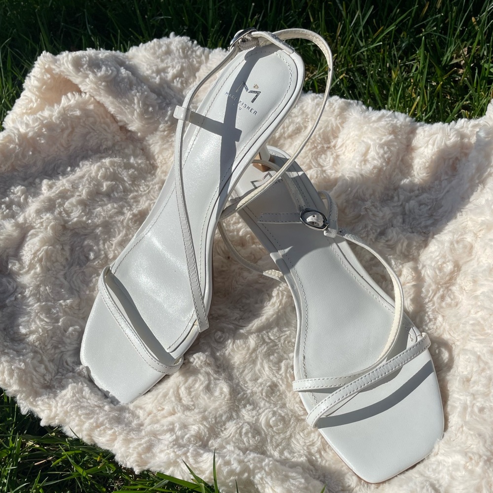 Marc Fisher Ltd. Women's Gove Kitten-Heel Sandals